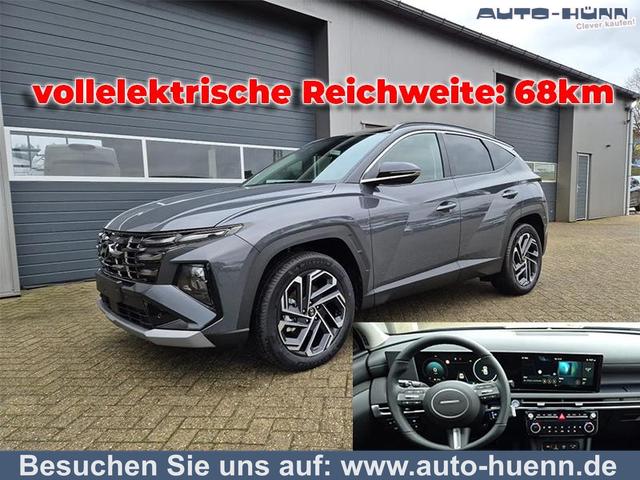 Hyundai TUCSON - Trend 1.6 T-GDI 252PS Automatik PHEV FACELIFT MY2025 Krell-Sound elektr. Heckklappe Teil-Leder Sitzheizung Lenkradheizung ACC Klimaautomatik Navi 12,3"-Touchscreen DAB+ wireless Apple CarPlay + Android Auto PDC v+h Rückf.Kamera 2xKeyless 19-LM