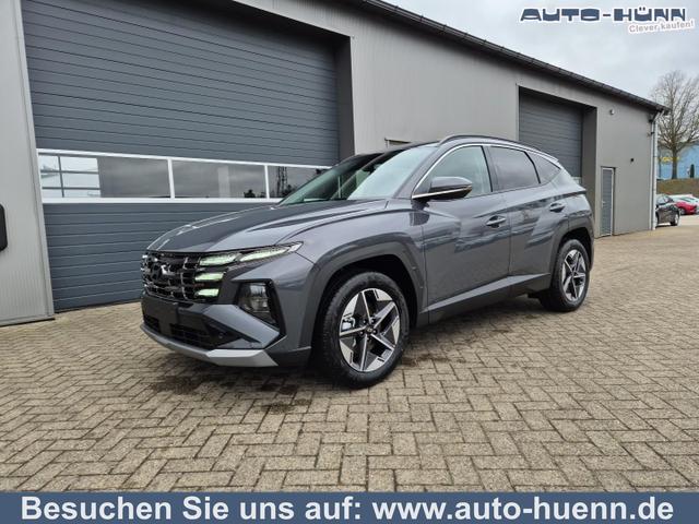 Hyundai TUCSON - Trend 1.6 T-GDI 160PS FACELIFT MY2025 elektr. Heckklappe Teil-Leder Sitzheizung v+h Lenkradheizung Klimaautomatik Navi Touchscreen DAB+ wireless Apple CarPlay + Android Auto PDC Rückf.-Kamera Matrix-LED-Scheinw.