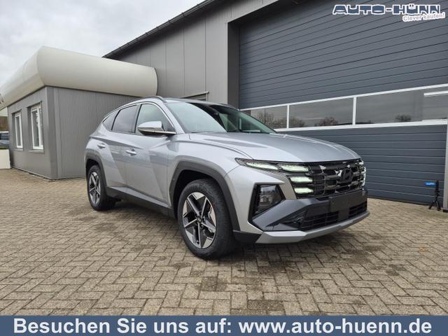Hyundai TUCSON - Trend 1.6 T-GDI 160PS FACELIFT MY2025 elektr. Heckklappe Teil-Leder Sitzheizung v+h Lenkradheizung Klimaautomatik Navi Touchscreen DAB+ wireless Apple CarPlay + Android Auto PDC Rückf.-Kamera Matrix-LED-Scheinw.