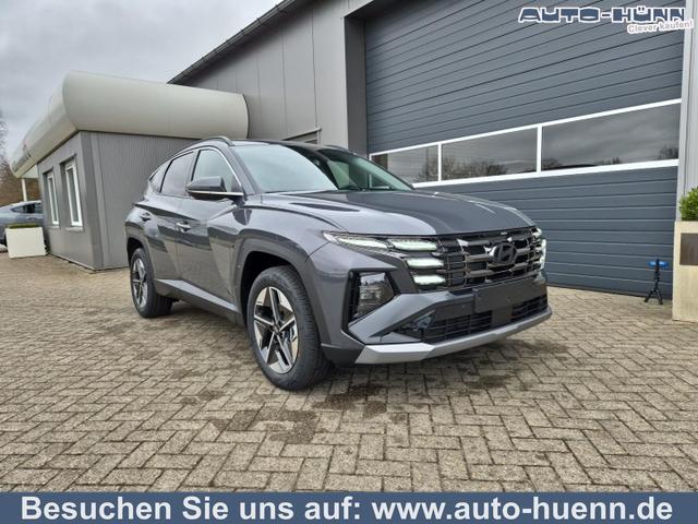 Hyundai TUCSON - Trend 1.6 T-GDI 215PS AT HEV FACELIFT MY2025 elektr. Heckklappe Teil-Leder Sitzheizung v+h Lenkradheizung ACC Klimaautomatik Navi Touchscreen DAB+ wireless Apple CarPlay + Android Auto PDC Rückf.Kamera Matrix-LED-Scheinw.