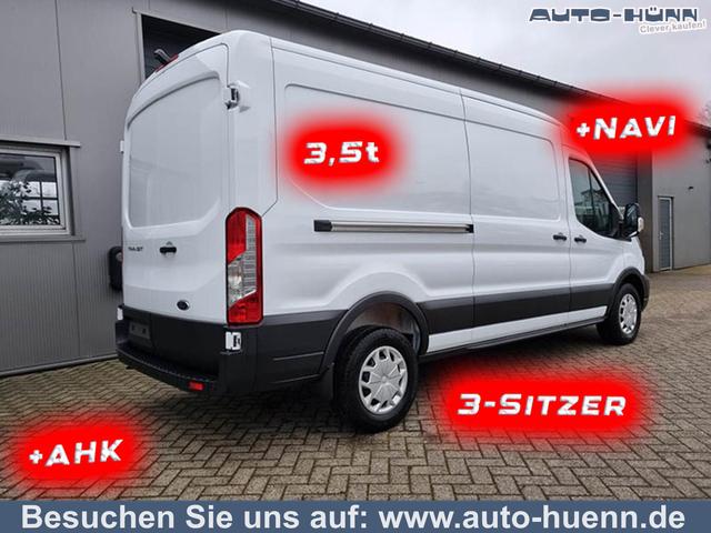 Ford Transit - L3H2 2.0 TDCi 130PS Trend 3,5t 3-Sitzer AHK Klima Navi Bluetooth DAB Frontscheibe beheizb. PDC v+h Rückf.Kamera Tempomat