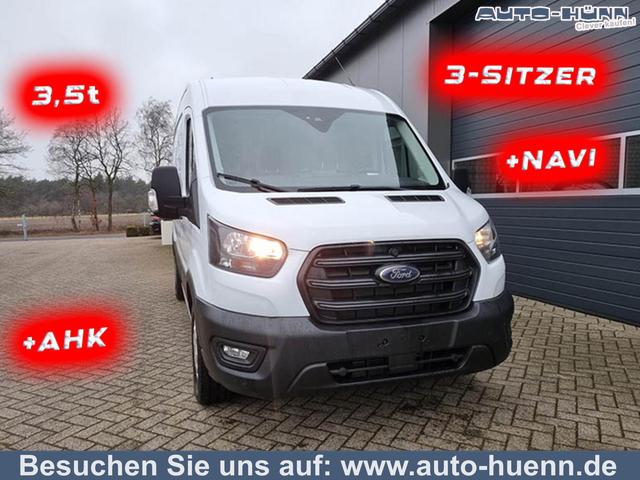 Ford Transit - L3H2 2.0 TDCi 130PS Trend 3,5t 3-Sitzer AHK Klima Navi Bluetooth DAB Frontscheibe beheizb. PDC v+h Rückf.Kamera Tempomat