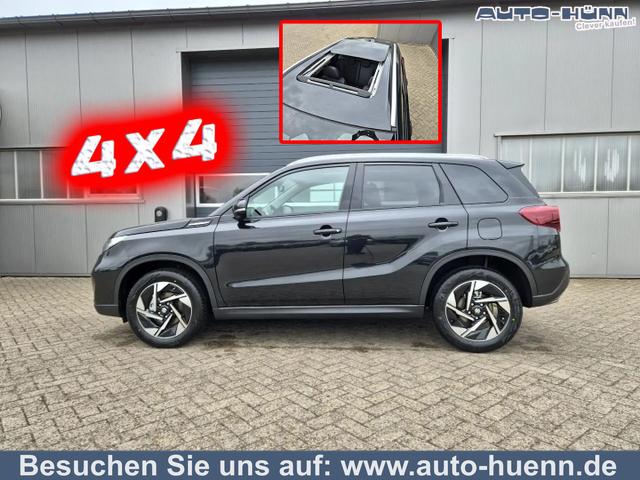 Suzuki Vitara - Comfort+ 129PS HYBRID 4x4 ALLGRIP 1.4 Boosterjet Allrad elektr. PanoDach Teilleder mit Alcantara Navi Klimaautomatik Sitzheizung ACC PDC v+h Rückf.Kamera Suzuki-Radio Apple CarPlay Android Auto Touchscreen 2xKeyless 17-LM