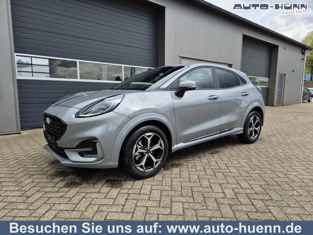 Ford Puma - ST-Line 1.0 EcoBoost Hybrid 125PS Automatik NEUES MODELL Klimaautomatik Sitzheizung Lenkradheizung Frontscheibe beheizb. Ford-Navi SYNC4 Bluetooth Apple CarPlay Android Auto Rückf.Kamera PDC 17-LM