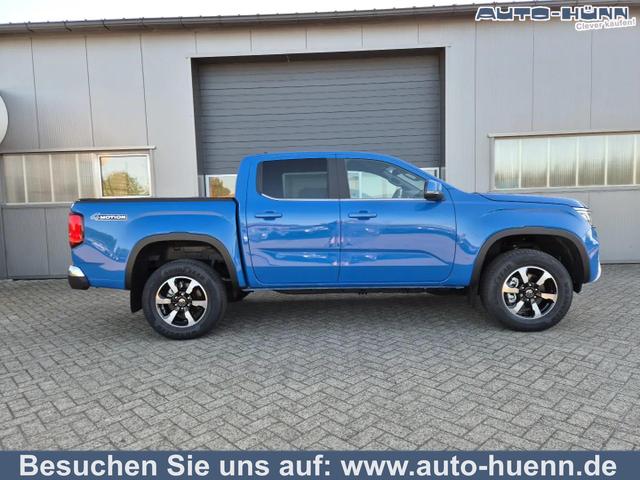 Volkswagen Amarok - Style DoKa 3.0 TDI 240PS 4x4 Automatik Laderaumabdeckung Navi Lenkradheizung Frontscheibe beheizb. Sitzheizung AHK Rückf.Kamera ACC Klimaautomatik PDC v+h Apple Carplay Android Auto 2xKeyless 18"LM