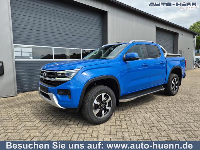 Volkswagen Amarok - Style DoKa 3.0 TDI 240PS 4x4 Automatik Trittbrett Chrompaket Navi Lenkradheizung Frontscheibe beheizb. Sitzheizung AHK Rückf.Kamera ACC Klimaautomatik PDC v+h Apple Carplay Android Auto 2xKeyless 18"LM
