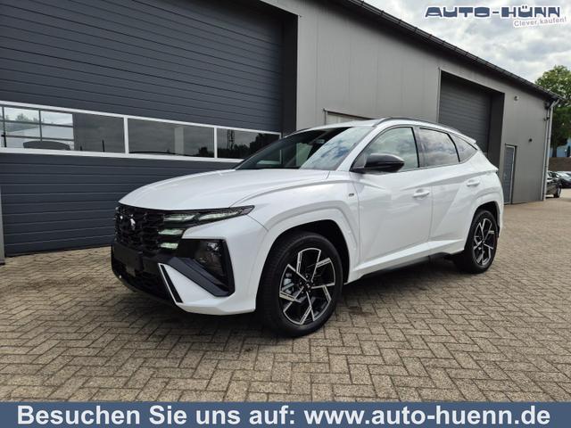 Hyundai TUCSON - N-Line 1.6 T-GDI 252PS Automatik PHEV FACELIFT MY2025 Teil-Leder Sitzheizung Lenkradheizung ACC Klimaautomatik Navi 12,3"-Touchscreen DAB+ wireless Apple CarPlay + Android Auto PDC v+h Rückf.Kamera 2xKeyless 19-LM