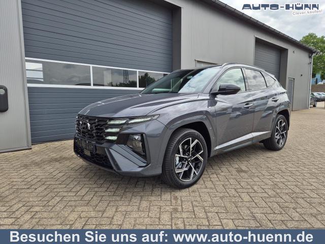 Hyundai TUCSON - N-Line 1.6 T-GDI 252PS Automatik PHEV FACELIFT MY2025 Teil-Leder Sitzheizung Lenkradheizung ACC Klimaautomatik Navi 12,3"-Touchscreen DAB+ wireless Apple CarPlay + Android Auto PDC v+h Rückf.Kamera 2xKeyless 19-LM