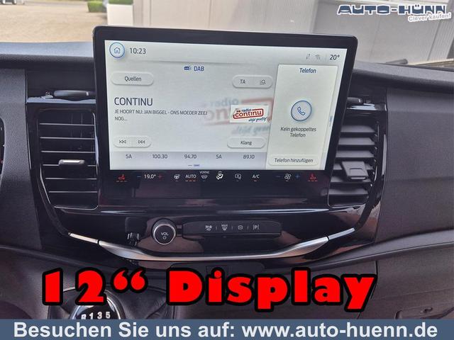 Ford Transit - L2H2 2.0 EcoBlue 130PS Trend 3,5t 2-Sitzer AHK Sitzheizung Lenkradheizung Frontscheibe beheizb. Klimaautomatik PDC v+h Rückf.Kamera Bluetooth DAB Apple CarPlay Android Auto Tempomat Ganzj.Reifen