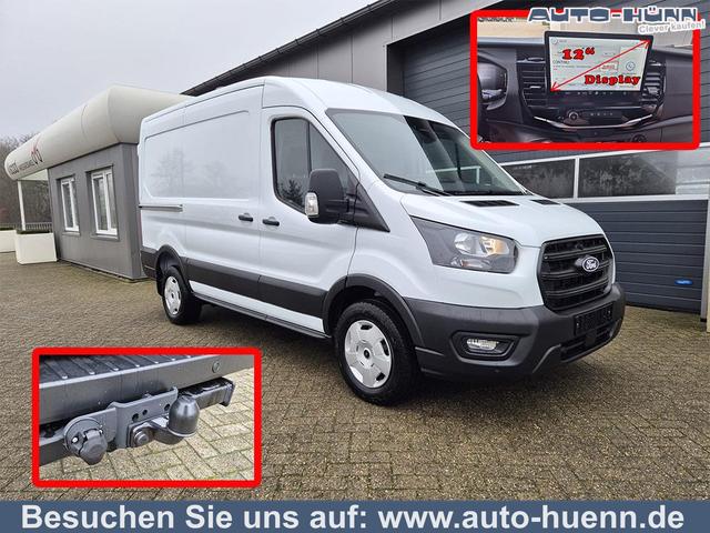 Ford Transit - L2H2 2.0 EcoBlue 130PS Trend 3,5t 3-Sitzer AHK Sitzheizung Lenkradheizung Frontscheibe beheizb. Klimaautomatik Bluetooth DAB Apple CarPlay Android Auto PDC v+h Rückf.Kamera Tempomat