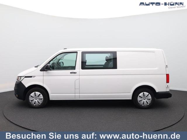 Volkswagen Transporter 6.1 Kastenwagen - DoKa L2 2.0 TDi 110PS 5-Sitzer AHK Klima PDC DAB Apple CarPlay Android Auto Bluetooth Touchscreen Ganzjahresreifen