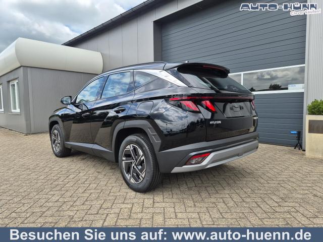 Hyundai TUCSON - 1.6 T-GDI 160PS Sitzheizung Lenkradheizung Klimaautomatik Navi 12,3"-Touchscreen DAB+ wireless Apple CarPlay + Android Auto PDC v+h Rückf.Kamera 2xKeyless 17-LM