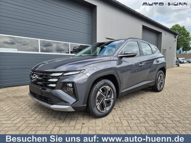 Hyundai TUCSON - 1.6 T-GDI 160PS Sitzheizung Lenkradheizung Klimaautomatik Navi 12,3"-Touchscreen DAB+ wireless Apple CarPlay + Android Auto PDC v+h Rückf.Kamera 2xKeyless 17-LM