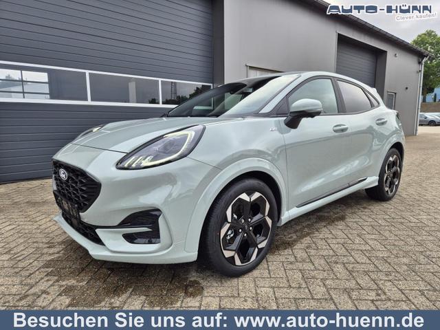 Ford Puma - ST-Line X 1.0 EcoBoost Hybrid 125PS Automatik Matrix-LED 4x Kamera AbstandsTempomat el.Heckklappe Premium Leder (Sensico) B+O-Sound Klimaautomatik Sitzheizung Lenkradheizung Frontscheibe beheizb. Ford-Navi SYNC4 Bluetooth Apple CarPlay Android Auto