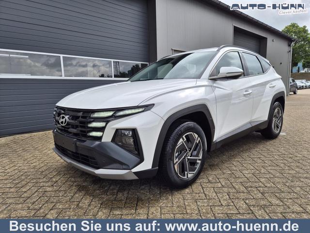 Hyundai TUCSON - 1.6 T-GDI 160PS Sitzheizung Lenkradheizung Klimaautomatik Navi 12,3"-Touchscreen DAB+ wireless Apple CarPlay + Android Auto PDC v+h Rückf.Kamera 2xKeyless 17-LM