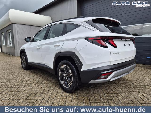Hyundai TUCSON - 1.6 T-GDI 160PS Sitzheizung Lenkradheizung Klimaautomatik Navi 12,3"-Touchscreen DAB+ wireless Apple CarPlay + Android Auto PDC v+h Rückf.Kamera 2xKeyless 17-LM