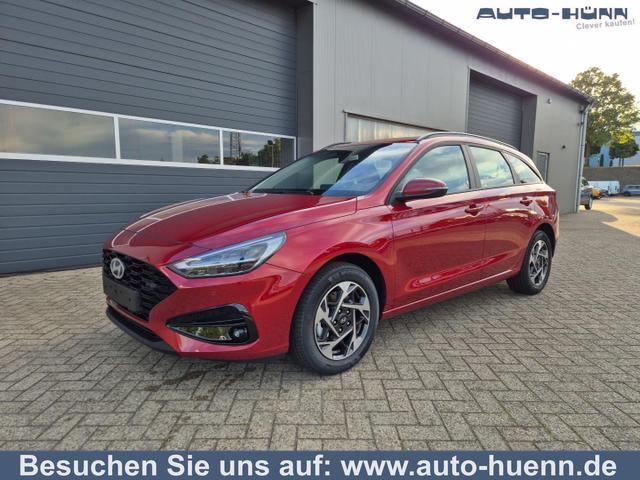 Hyundai i30 Kombi - 1.5 T-GDI 95PS Klimaautomatik Sitzheizung Lenkradheizung ACC Navi Apple CarPlay + Android Auto PDC v+h Rückf.Kamera 16-LM