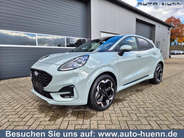 Ford Puma - ST-Line X 1.0 EcoBoost Hybrid 125PS Automatik NEUES MODELL 360°Kamera AbstandsTempomat el.Heckklappe Premium Leder (Sensico) B+O-Sound Klimaautomatik Sitzheizung Lenkradheizung Frontscheibe beheizb. Ford-Navi SYNC4 Bluetooth Apple CarPlay Android A