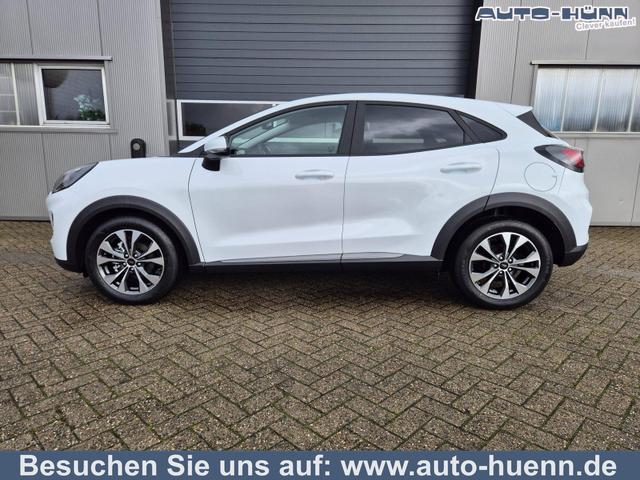 Ford Puma - Titanium 1.0 EcoBoost Hybrid 125PS Automatik Klimaautomatik Sitzheizung Lenkradheizung Frontscheibe beheizb. LED-Scheinwerfer Ford-Navi SYNC4 Bluetooth Apple CarPlay Android Auto PDC 17-LM