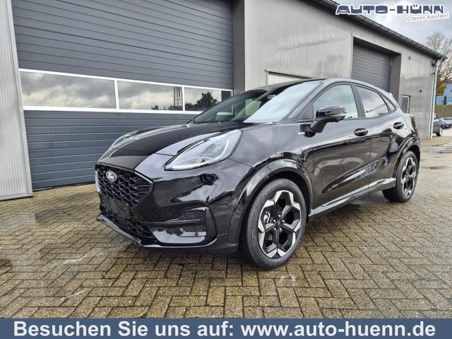 Ford Puma - ST-Line X 1.0 EcoBoost Hybrid 125PS Automatik NEUES MODELL 360°Kamera AbstandsTempomat el.Heckklappe Premium Leder (Sensico) B+O-Sound Klimaautomatik Sitzheizung Lenkradheizung Frontscheibe beheizb. Ford-Navi SYNC4 Bluetooth Apple CarPlay Android A