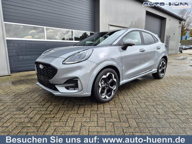 Ford Puma - ST-Line X 1.0 EcoBoost Hybrid 125PS Automatik NEUES MODELL 360°Kamera AbstandsTempomat el.Heckklappe Premium Leder (Sensico) B+O-Sound Klimaautomatik Sitzheizung Lenkradheizung Frontscheibe beheizb. Ford-Navi SYNC4 Bluetooth Apple CarPlay Android A