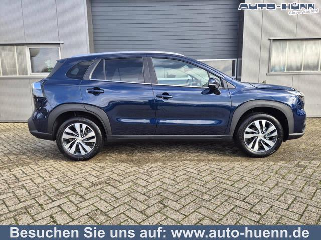Suzuki S-Cross - Comfort+ 129PS Automatik MHEV 1.4 Boosterjet Teilleder Navi Klimaautomatik Sitzheizung ACC PDC v+h 4x Kamera Suzuki-Radio Apple CarPlay Android Auto Touchscreen 2xKeyless 17-LM