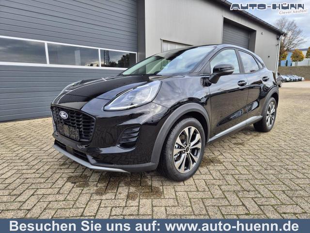 Ford Puma - Titanium 1.0 EcoBoost Hybrid 125PS Automatik Klimaautomatik Sitzheizung Lenkradheizung Frontscheibe beheizb. LED-Scheinwerfer Ford-Navi SYNC4 Bluetooth Apple CarPlay Android Auto PDC 17-LM