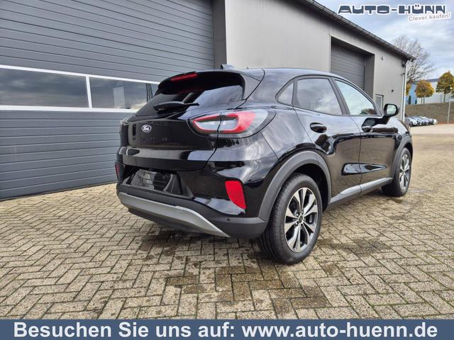 Ford Puma - Titanium 1.0 EcoBoost Hybrid 125PS Automatik Klimaautomatik Sitzheizung Lenkradheizung Frontscheibe beheizb. LED-Scheinwerfer Ford-Navi SYNC4 Bluetooth Apple CarPlay Android Auto PDC 17-LM