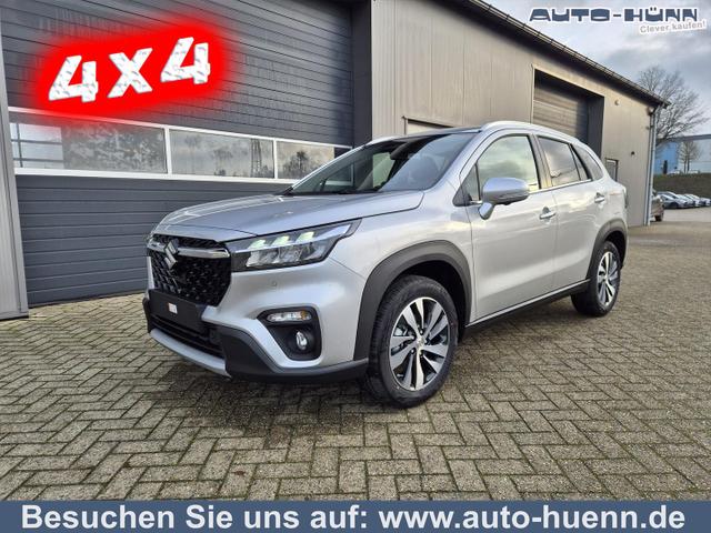 Suzuki S-Cross - Comfort+ 110PS Automatik MHEV 4x4 ALLGRIP 1.4 Boosterjet Allrad Teilleder Navi Klimaautomatik Sitzheizung ACC PDC v+h 4x Kamera Suzuki-Radio Apple CarPlay Android Auto Touchscreen 2xKeyless 17-LM