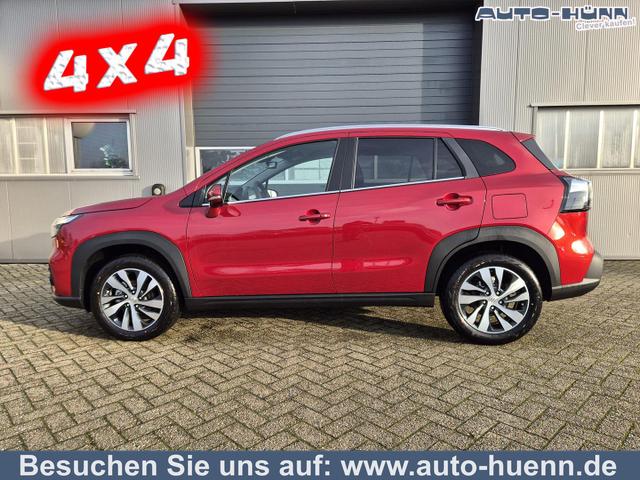 Suzuki S-Cross - Comfort+ 110PS Automatik MHEV 4x4 ALLGRIP 1.4 Boosterjet Allrad Teilleder Navi Klimaautomatik Sitzheizung ACC PDC v+h 4x Kamera Suzuki-Radio Apple CarPlay Android Auto Touchscreen 2xKeyless 17-LM