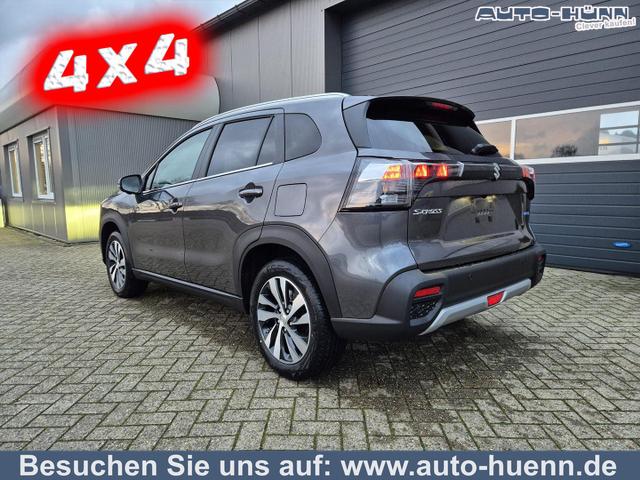 Suzuki S-Cross - Comfort+ 110PS Automatik MHEV 4x4 ALLGRIP 1.4 Boosterjet Allrad Teilleder Navi Klimaautomatik Sitzheizung ACC PDC v+h 4x Kamera Suzuki-Radio Apple CarPlay Android Auto Touchscreen 2xKeyless 17-LM