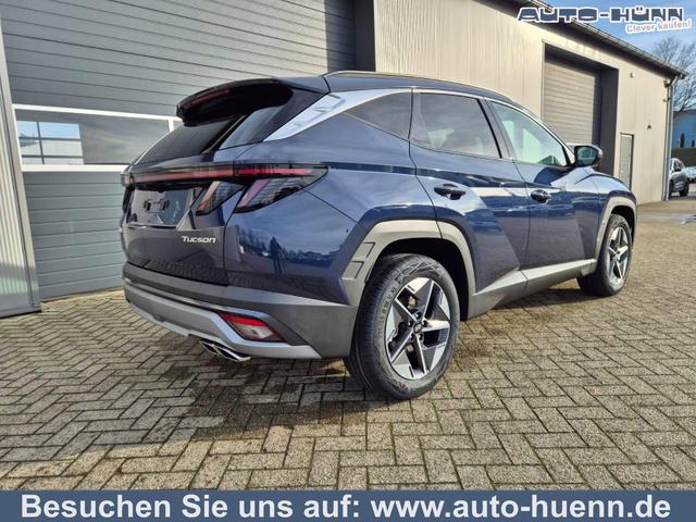 Hyundai TUCSON - Trend 1.6 T-GDI 150PS Automatik TZ 2026 Teil-Leder Sitzheizung v+h Lenkradheizung Klimaautomatik Navi Touchscreen DAB+ Apple CarPlay + Android Auto PDC R&uuml;ckf.-Kamera Matrix-LED-Scheinw.