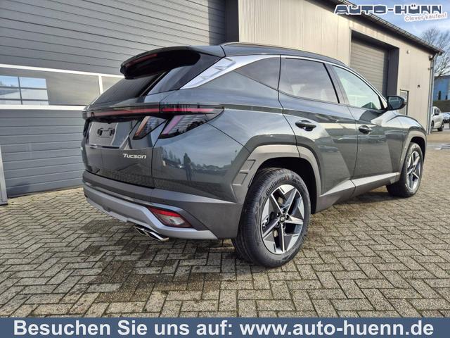 Hyundai TUCSON - Trend 1.6 T-GDI 150PS Automatik TZ 2026 Teil-Leder Sitzheizung v+h Lenkradheizung Klimaautomatik Navi Touchscreen DAB+ Apple CarPlay + Android Auto PDC R&uuml;ckf.-Kamera Matrix-LED-Scheinw.