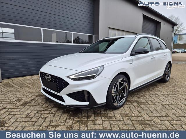 Hyundai i30 Kombi - 1.6 T-GDI 150PS Automatik N-Line MY2026 Sitzheizung Lenkradheizung Klimaautomatik Navi 10,3"-Touchscreen Bluelink Apple CarPlay + Android Auto PDC v+h R&uuml;ckf.Kamera 18-LM
