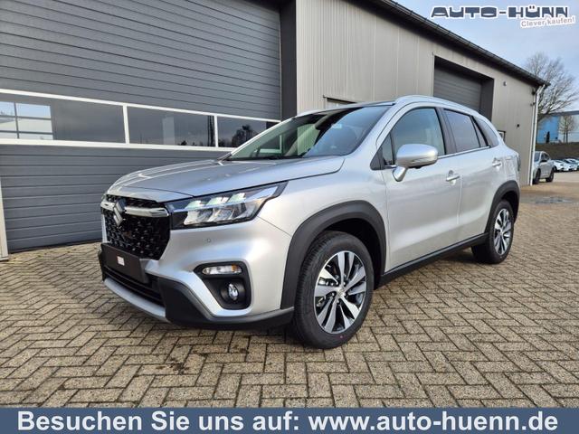 Suzuki S-Cross - Comfort+ 110PS Automatik MHEV 1.4 Boosterjet Teilleder Navi Klimaautomatik Sitzheizung ACC PDC v+h 4x Kamera Suzuki-Radio Apple CarPlay Android Auto Touchscreen 2xKeyless 17-LM