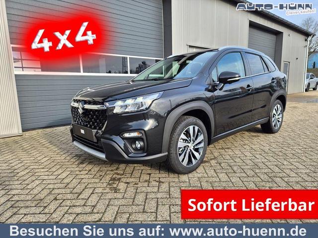 Suzuki S-Cross - Comfort+ 110PS MHEV 4x4 ALLGRIP 1.4 Boosterjet Teilleder Navi Klimaautomatik Sitzheizung ACC PDC v+h 4x Kamera Suzuki-Radio Apple CarPlay Android Auto Touchscreen 2xKeyless 17-LM
