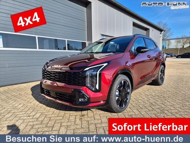 Kia Sportage - 1.6 T-GDi 180PS 4x4 AWD Automatik GT-Line NEUES MODELL MY26 FACELIFT Teil-Leder 19"LM Sitzheizung v+h Lenkradheizung Klimaautomatik ACC Navi Bluetooth Touchscreen Apple CarPlay Android Auto PDC R&uuml;ckf.Kamera 2x Keyless
