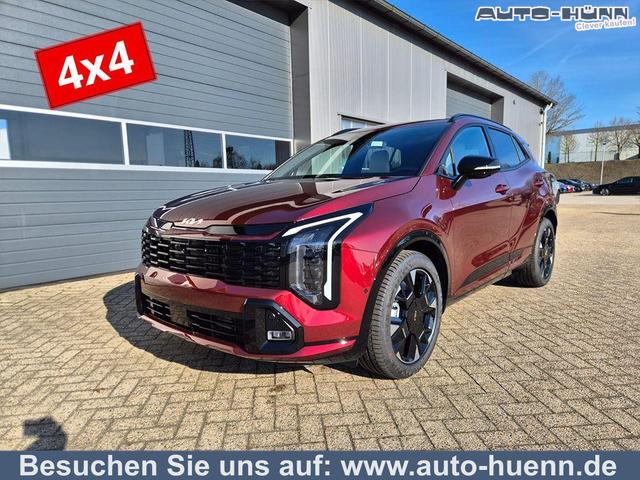 Kia Sportage - 1.6 T-GDi 180PS 4x4 AWD Automatik GT-Line NEUES MODELL MY26 FACELIFT Teil-Leder 19"LM Sitzheizung v+h Lenkradheizung Klimaautomatik ACC Navi Bluetooth Touchscreen Apple CarPlay Android Auto PDC R&uuml;ckf.Kamera 2x Keyless