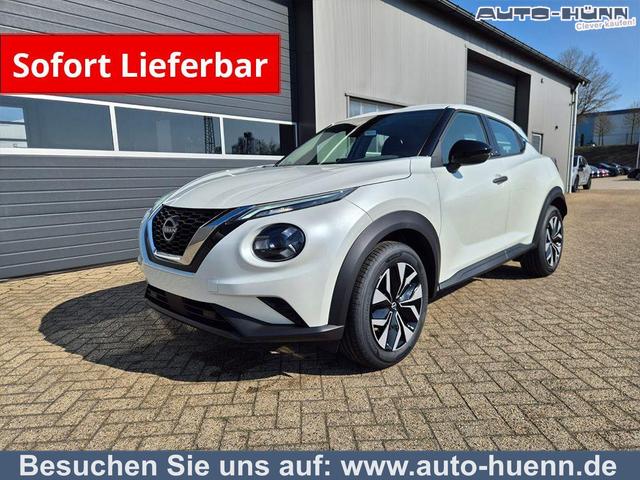 Nissan Juke - 1.0 DIG-T 114PS Acenta Klimaautomatik Sitzheizung R&uuml;ckf.Kamera Bluetooth Touchscreen wireless Apple CarPlay Android Auto