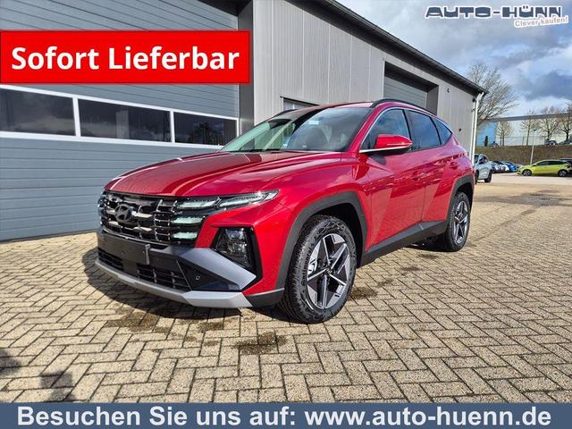 Hyundai TUCSON - Trend 1.6 T-GDI 150PS Automatik TZ 2026 Teil-Leder Sitzheizung v+h Lenkradheizung Klimaautomatik Navi Touchscreen DAB+ Apple CarPlay + Android Auto PDC R&uuml;ckf.-Kamera Matrix-LED-Scheinw.