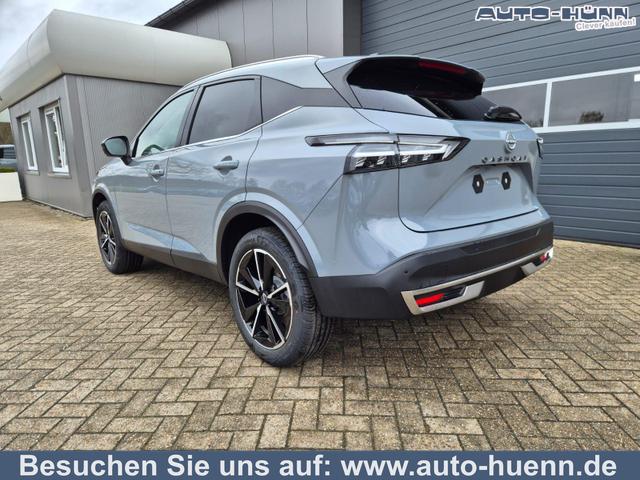 Nissan Qashqai - 1.3 DIG-T MHEV 158 PS X-Tronic Tekna Voll-Leder Klimaautomatik PanoGlasdach Sitzheizung Lenkradheizung Navi Head-Up Display elektr. Heckklappe ACC PDC v+h 360&deg;Kamera DAB Bluetooth Touchscreen Apple CarPlay Android Auto 19"LM