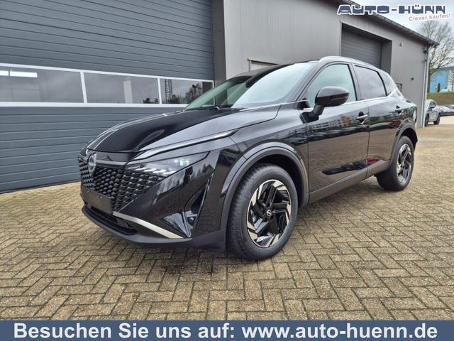 Nissan Qashqai - 1.3 DIG-T MHEV 158 PS X-Tronic N-Connecta Teil-Leder PanoGlasdach Klimaautomatik Sitzheizung Lenkradheizung Navi ACC PDC v+h 360&deg;Kamera DAB Bluetooth Touchscreen Apple CarPlay Android Auto 18"LM