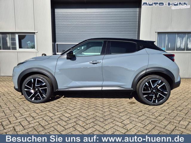Nissan Juke - 1.0 DIG-T 114PS N-Design Automatik Teil-Leder Klimaautomatik Sitzheizung Lenkradheizung PDC v+h R&uuml;ckf.Kamera Navi 19"LM Bluetooth Touchscreen Apple CarPlay Android Auto