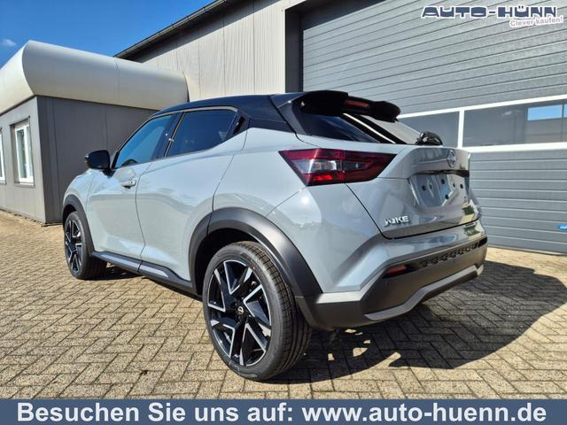 Nissan Juke - 1.0 DIG-T 114PS N-Design Automatik Teil-Leder Klimaautomatik Sitzheizung Lenkradheizung PDC v+h R&uuml;ckf.Kamera Navi 19"LM Bluetooth Touchscreen Apple CarPlay Android Auto