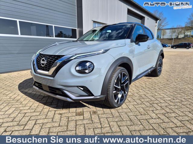 Nissan Juke - 1.0 DIG-T 114PS N-Design Automatik Teil-Leder Klimaautomatik Sitzheizung Lenkradheizung PDC v+h R&uuml;ckf.Kamera Navi 19"LM Bluetooth Touchscreen Apple CarPlay Android Auto