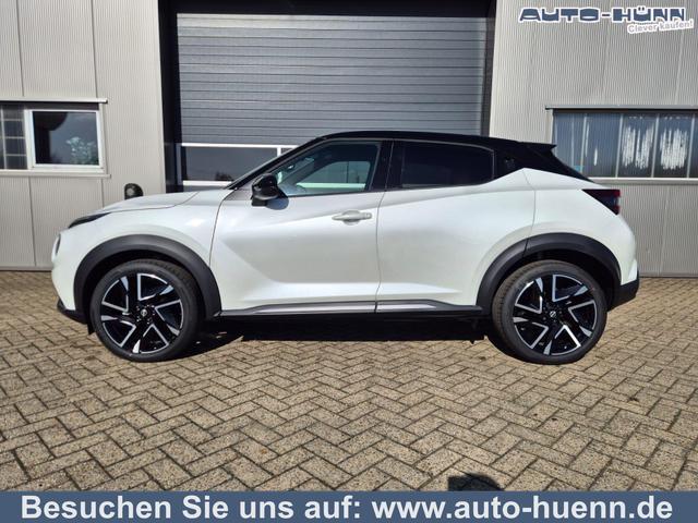 Nissan Juke - 1.0 DIG-T 114PS N-Design Automatik Teil-Leder Klimaautomatik Sitzheizung Lenkradheizung PDC v+h R&uuml;ckf.Kamera Navi 19"LM Bluetooth Touchscreen Apple CarPlay Android Auto