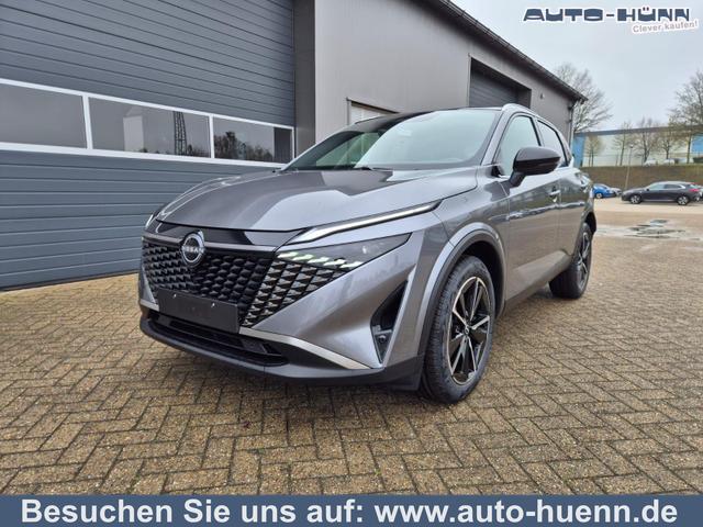 Nissan Qashqai - 1.3 DIG-T MHEV 158 PS X-Tronic Tekna Voll-Leder Klimaautomatik PanoGlasdach Sitzheizung Lenkradheizung Navi Head-Up Display elektr. Heckklappe ACC PDC v+h 360&deg;Kamera DAB Bluetooth Touchscreen Apple CarPlay Android Auto 19"LM