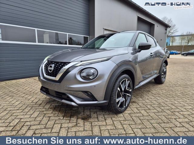 Nissan Juke - 1.0 DIG-T 114PS N-Design Automatik Teil-Leder Klimaautomatik Sitzheizung Lenkradheizung PDC v+h R&uuml;ckf.Kamera Navi 19"LM Bluetooth Touchscreen Apple CarPlay Android Auto
