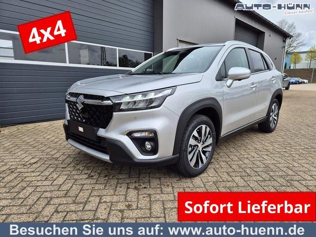 Suzuki S-Cross - Comfort+ 110PS MHEV 4x4 ALLGRIP 1.4 Boosterjet Teilleder Navi Klimaautomatik Sitzheizung ACC PDC v+h 4x Kamera Suzuki-Radio Apple CarPlay Android Auto Touchscreen 2xKeyless 17-LM