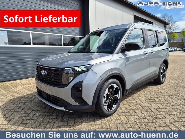 Ford Tourneo Courier - 1.0 EcoBoost 125PS Active Teil-Leder Sitzheizung Lenkradheizung Klimaautomatik PDC v+h R&uuml;ckf.-Kamera ACC TWA Frontscheibe beheizb. Ford-Navi SYNC4 Apple CarPlay + Android Auto